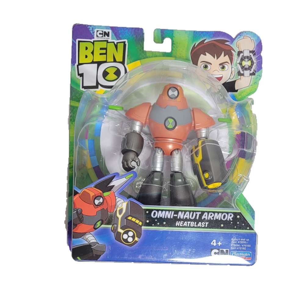 Cartoon Network Ben 10 Omni-naut Armor Heatblast Action Figure
